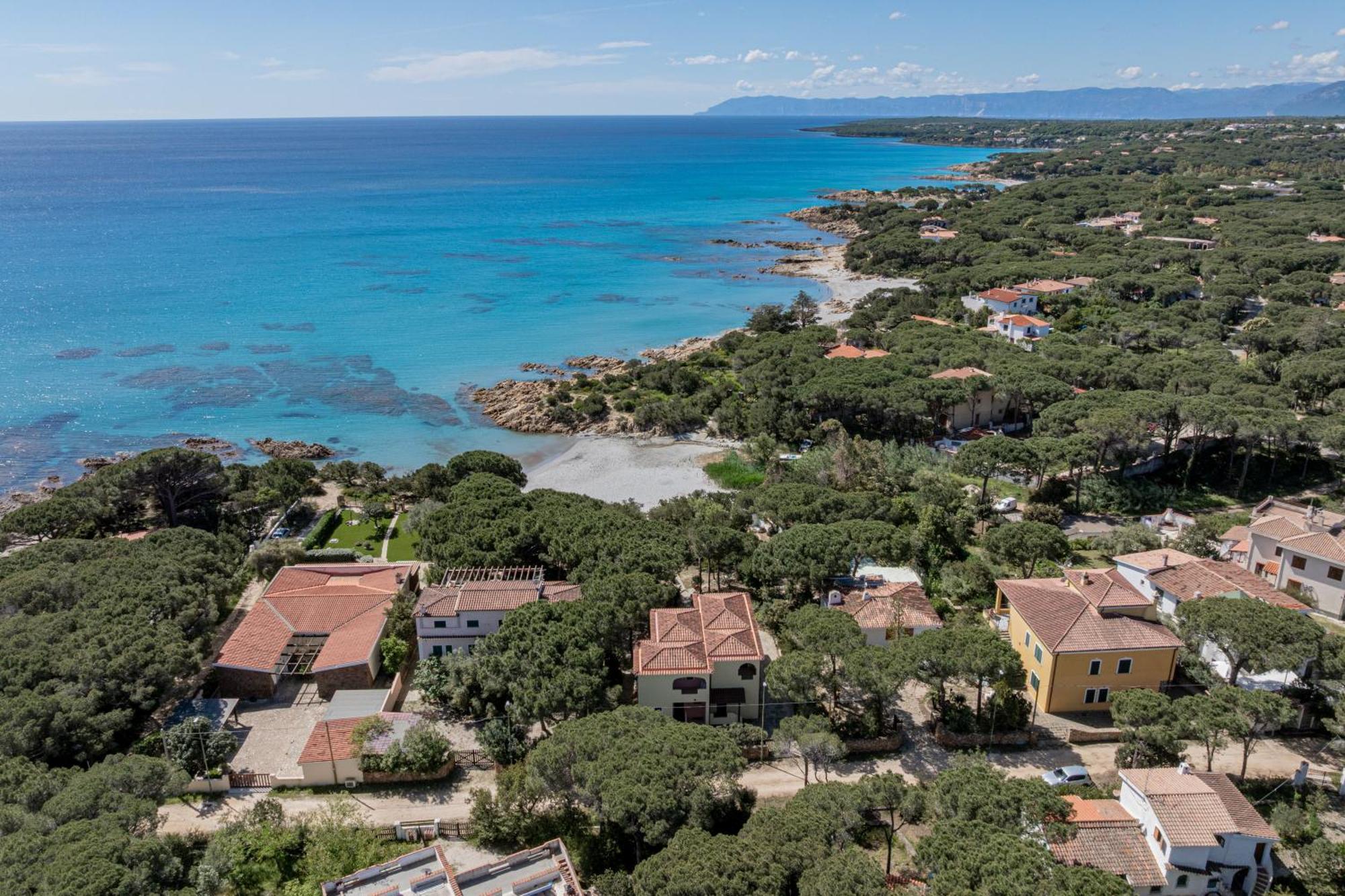 Vila Casa Donatella, In Riva Al Mare! Cala Liberotto Exteriér fotografie